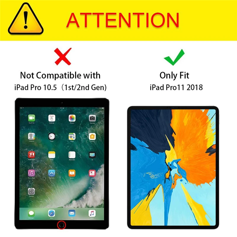 US $739.00 200Pcslot For iPad Pro 11 360 Degree Rotating Magnetic Smart PU Leather Protective Case For iPad Pro 11 inch 2018 Release