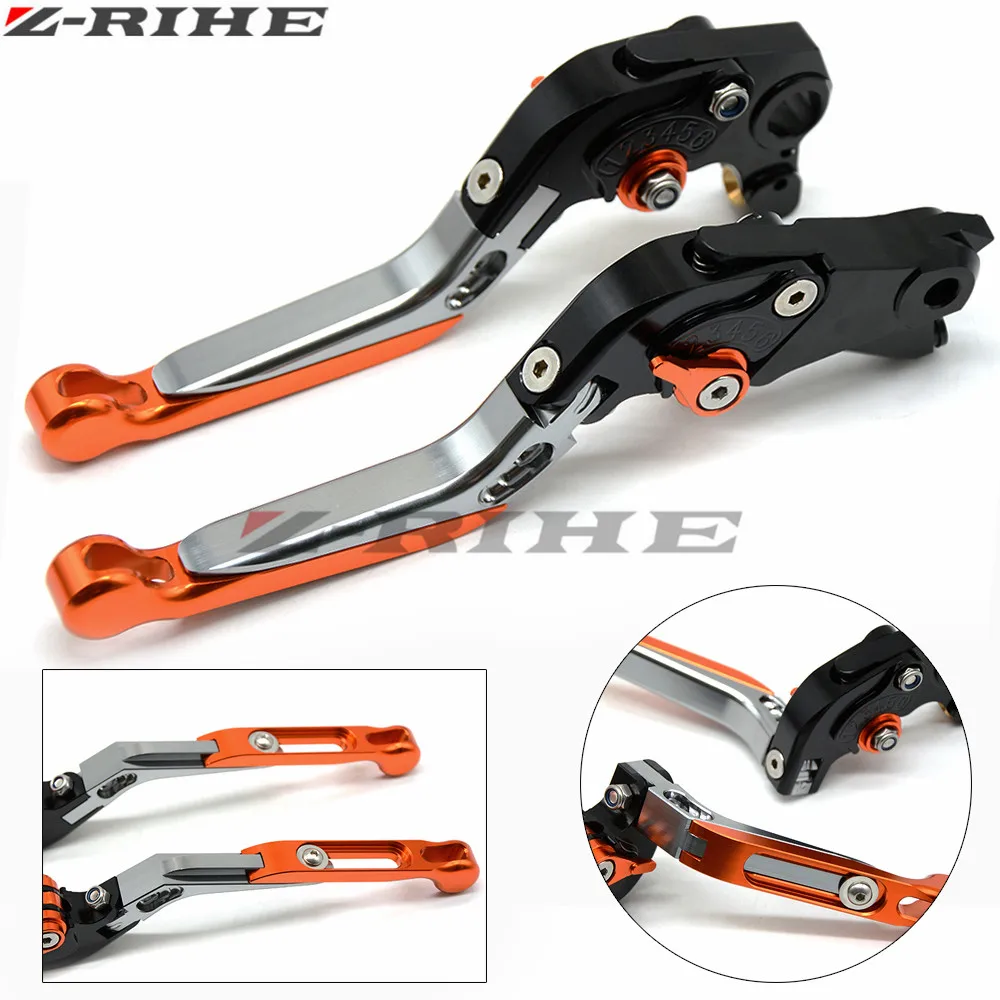 CNC Palancas de embrague de freno extensibles plegables para motocicleta KTM 1190 Adventure//R 2013-2016