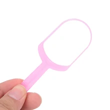 1 шт пластиковый скребок для ухода за зубами, щетка для гигиены полости рта, инструмент для чистки языка с покрытием, случайный выбор