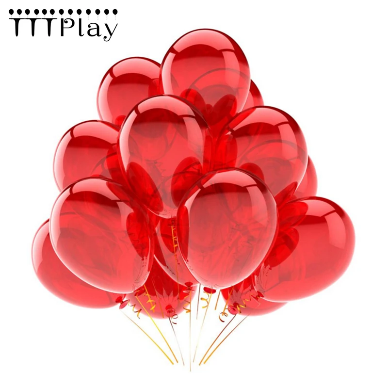 Rojo Globos 10 unids/lote 12 pulgadas látex Globos inflable decoración de la boda globos del partido Feliz cumpleaños fuentes del partido Rojo Globos 10 unids/lote 12 pulgadas látex Globos inflable decoración de la boda globos del partido Feliz cumpleaños fuentes del partido