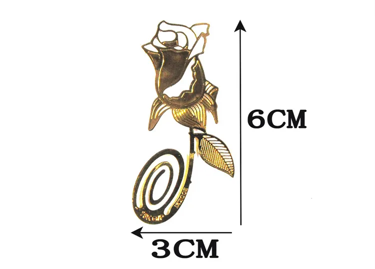 3 шт. 18 К розовый Золотистый металлический Закладка канцелярские товары изысканные закладки оригинальность чтение язычные метки школьные принадлежности