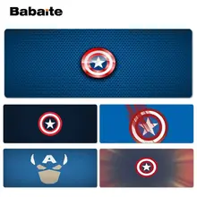 Babaite ваши собственные коврики Капитан Америка Ноутбук игровой шкафчик мыши коврик для мыши Размер для 30x90 см 40x90 см Коврик для мыши