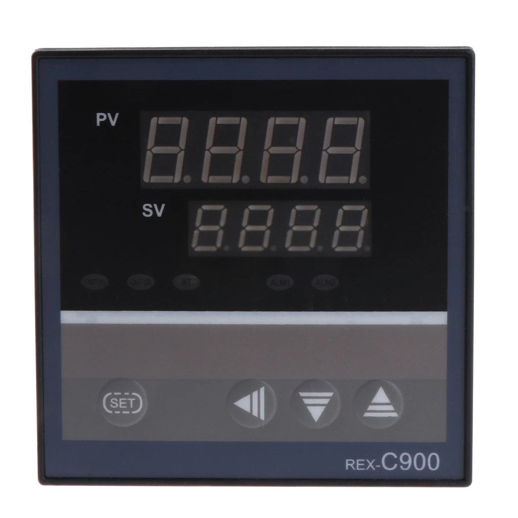 

PID Temperature Controller REX-C900 Universal Input Multi-input SSR Relay Output 96*96mm Thermostat Regular