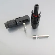 5Pairs x MC4 Connector male and female 60A big current 1000VDC 10mm2 cable max
