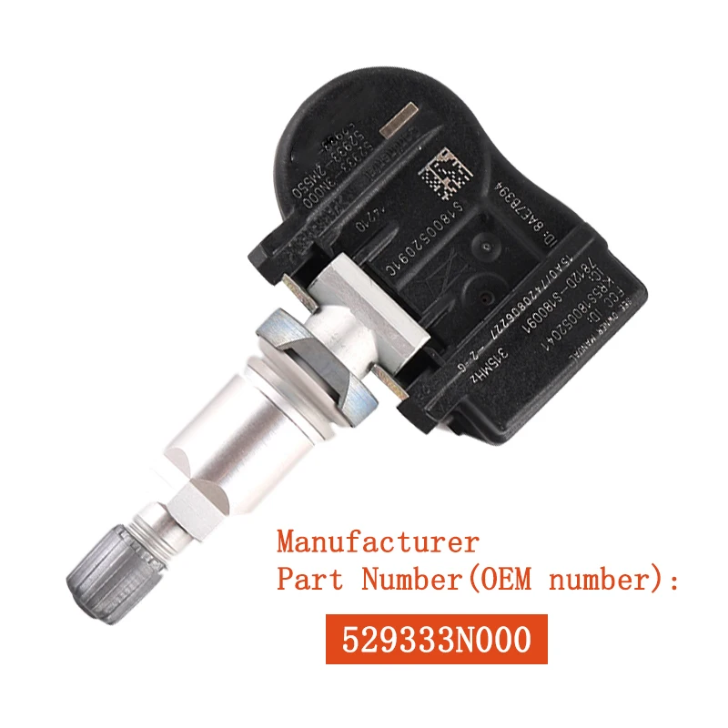 52933 3N000 2M550 для hyundai Elantra GT Equus Genesis Coupe Santa Fe Kia Cadenza Optima TPMS датчик давления в шинах 315