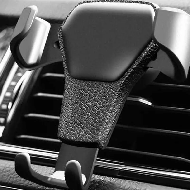 

Car Phone Holder For Phone in Car Air Vent Mount Stand No Magnetic Mobile Phone Holder Universal Gravity Smartphone Cell Support