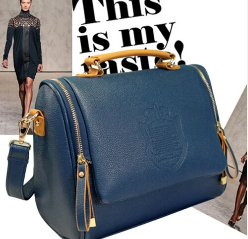

ABDB Fashion Women Handbag Vintage Stamping Shield Camera Satchel Shouder Bags