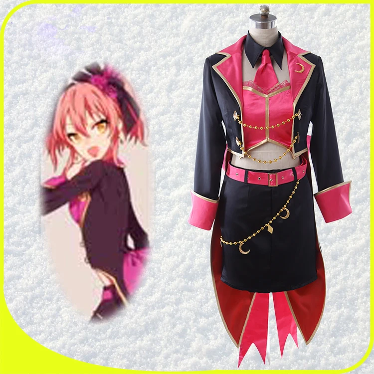 

THE IDOLM@STER MIKA JOUGASAKI Tulip Uniforms Cosplay Costume Free Shipping