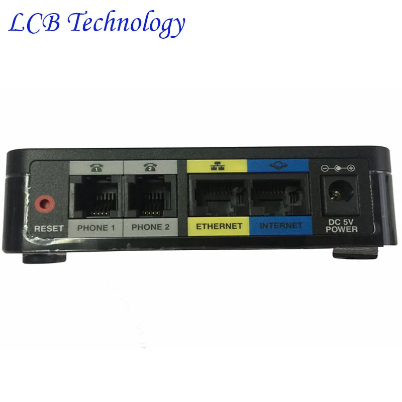 Телефонный адаптер Linksys SPA122 ATA 2 FXS VOIP с роутером заменяемый SPA2102 PAP2T 2FXS Voip Telefone FAX