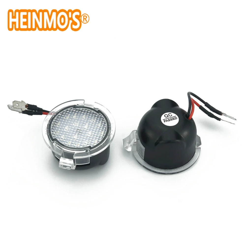 F150 LED Under Side Mirror Lights For Ford Edge Mondeo Explorer Taurus F-150 Pick Up Heritago S-max Rearview Mirror Puddle Lamp (6)