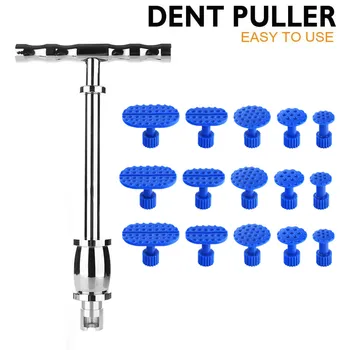 

FURUIX PDR Tools Car Dent Puller Slide Hammer Repair Tool Kit Paintless Car Body Dent Puller Tabs PDR Tool Set Remove Dents