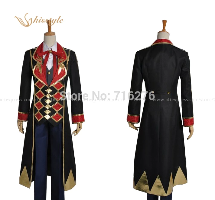 

Kisstyle Fashion Anime Amnesia WAKA Cloth Uniform Cosplay Costume Custom-Made