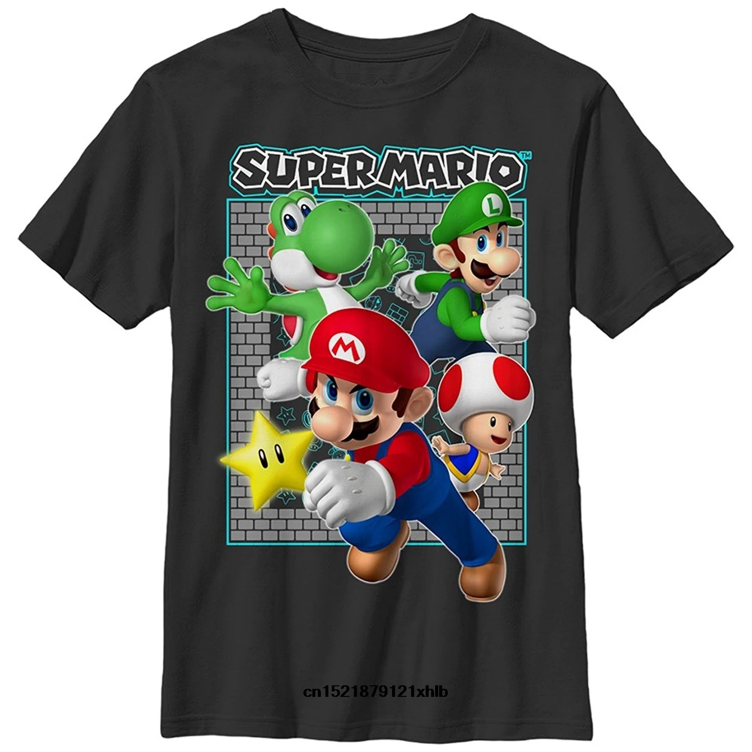 

Men T shirt Super Mario T Shirt funny t-shirt novelty tshirt women