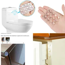 24 шт./компл. Лидер продаж прозрачные Нескользящие мягкие силиконовые амортизатор мягкая подушка для унитаза Западного Типа мебельная фурнитура