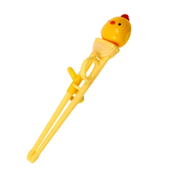 

Chopsticks Training Chopsticks Helper - Right Handed Attachable Learning Chopstick Cartoon Anti-Dislocation Safe