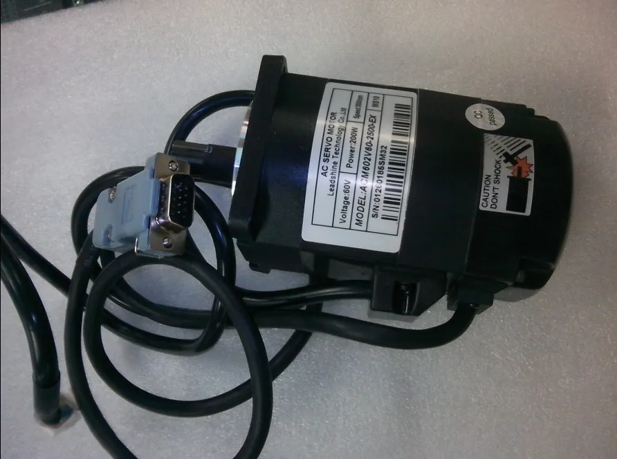 New Leasshine ACM602V36-2500 servo motors work parameter 36-60 VDC 7.6A to 22A for Servo drive :ACS806 encoder lines 2500 new eb38s6 2500 6lg2 times to 2500 lines rotary encoder solid shaft 6mm