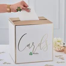 Suporte do cartão de casamento adesivos de parede pós caixa decalque da parede decorações do casamento caixa de cartão de casamento decoração logotipo mural cartões de visitas zw408