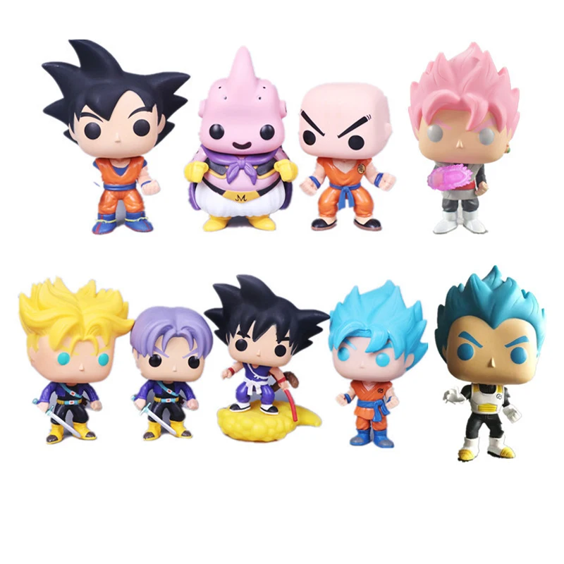 13 Style Dragon Ball Super Action Figure Goku Vegeta Buu Krillin Cell Piccolo Torankusu Doll Saiyan Model Toy Gift | Игрушки и хобби