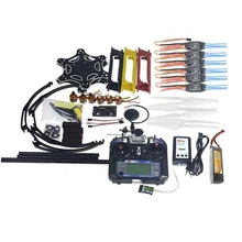 F05114-AW полный комплект Мультикоптер RC Drone комплект для самолета F550 hexa-ротор воздуха Рама gps Полетный контроллер apm2.8 Flysky FS-i6