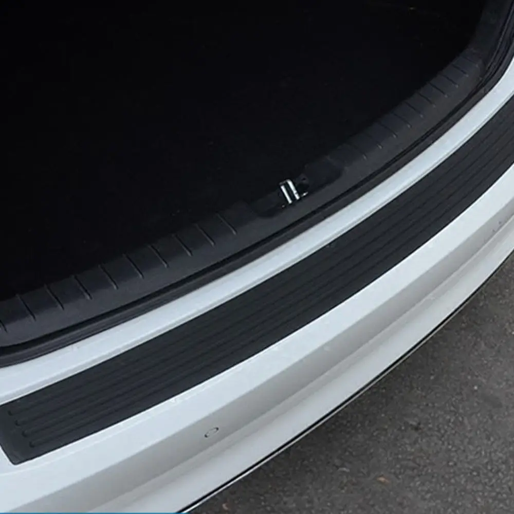 Автомобильный Стайлинг багажник резиновый Задний защитный бампер, протектор Накладка для Lada Granta seat leon renault polo opel insignia