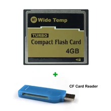 4 ГБ WT Широкий температура компактный адаптер для флэш-карт 4G CompactFlash с устройство считывания SF карт