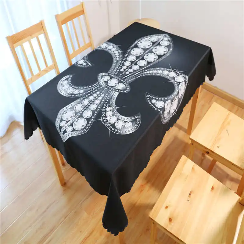 

Decorative Table Cloth Linen Animals Tablecloth Rectangular Dining Table Cover Tapete Obrus Tafelkleed Mantel Mesa Nappe Verte