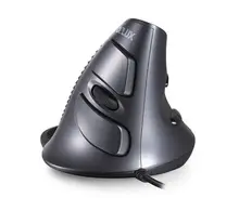 Delux M618 Wired Ergonomic Vertical Mouse USB Vertical Optical Mouse for PC Laptop Computer