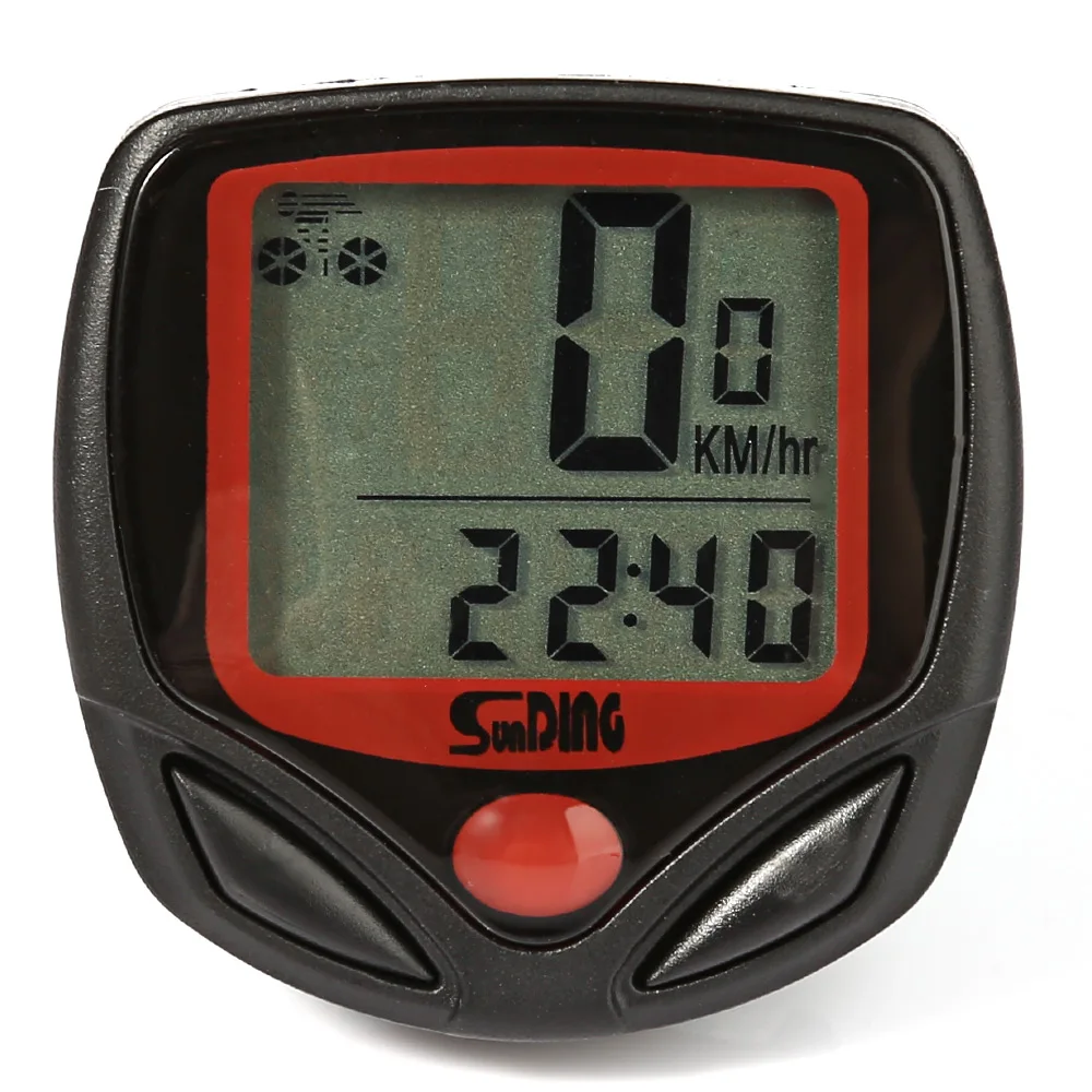 SunDing SD 548B Bicycle Computer Water Resistant Cycling Odometer ... - SunDing SD 548B Bicycle Computer Water Resistant Cycling ODometer SpeeDometer Waterproof LCD Screen Digital Bike SpeeDometer
