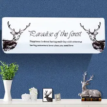 Крытый Кондиционер Обложка 1,5 P настенные декоративные капот вышивка 80x20 86x20 92x18 см оленя для девочек зебра