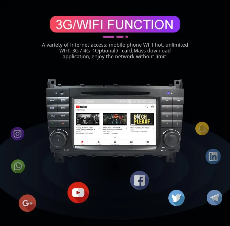 Cheap Besina 2 Din Android 9.0 Car DVD Player For Mercedes Benz Sprinter/W203/A180/Viano/Vito/A-class GPS Wifi Multimedia Car Radio 6 Cheap Besina 2 Din Android 9.0 Car DVD Player For Mercedes Benz Sprinter/W203/A180/Viano/Vito/A-class GPS Wifi Multimedia Car Radio 6