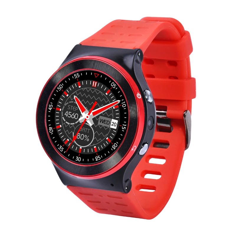Best gift for friend Colorful 3G Smart Watch phone  Bluetooth 3G TPU Band Smartwatch with Pedometer Heart Rate for Android