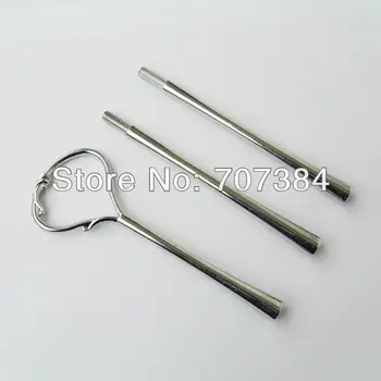 

Hot on the new collection fans flower style gold 3-tier cake stand handles / cake stand fittings/kitchen fittings