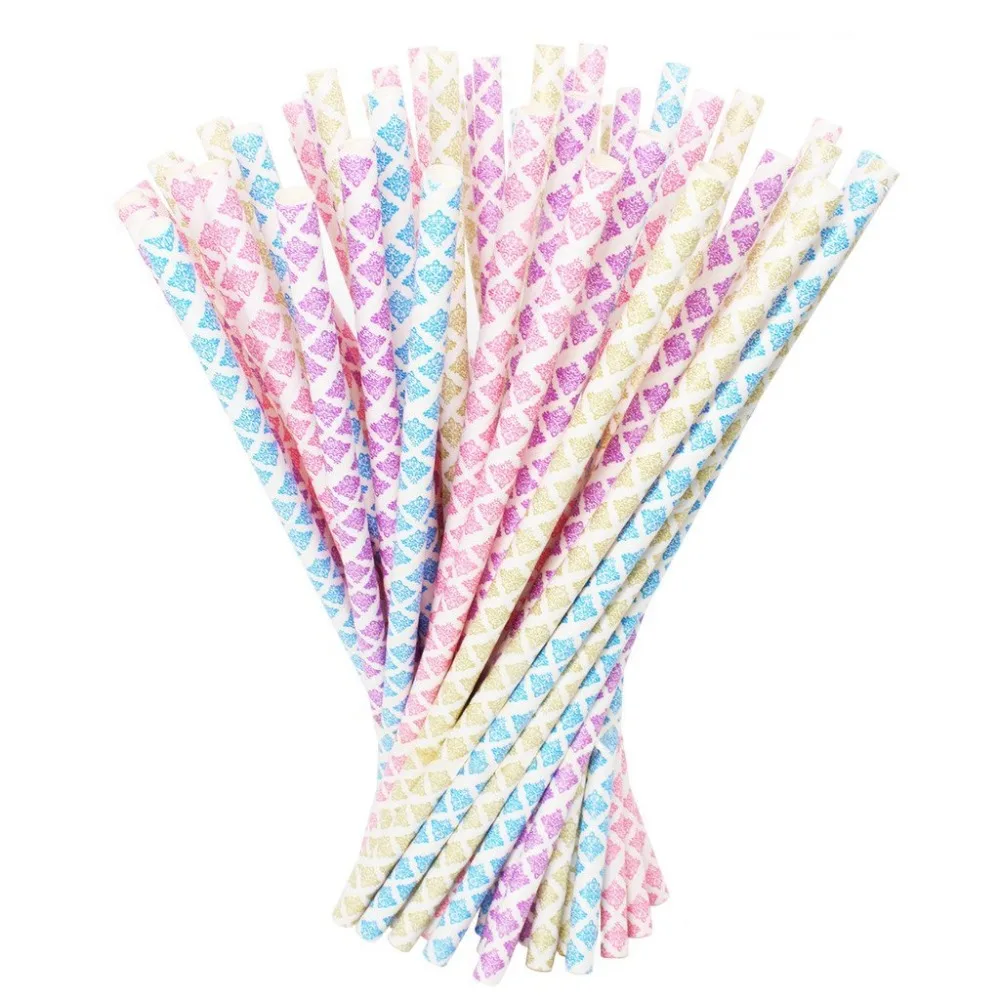 

Free Shipping Wholesale Cake Pop Sticks,Party Damask Paper Straws Checker Straws Wholesale Straws Rustic Wedding 25 pcs/bag