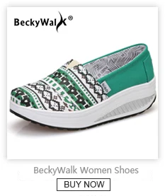 BeckyWalk/Новое поступление года; женская обувь на плоской подошве с модным принтом; сезон весна; женская повседневная обувь; кроссовки на платформе; женские лоферы; WSH2935