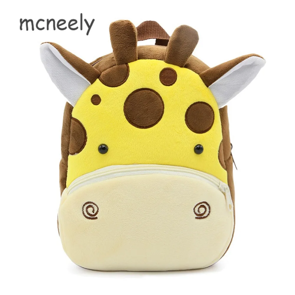 

Cute Giraffe Plush Schoolbag Backpack Children Cartoon School Bags for Baby Girls Boys Children Kindergarten Kids Backpacks