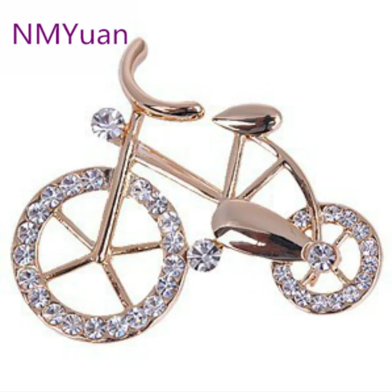 

Elegant fashion jewelry brooch brooch flawless bicycle lovers gifts necessary