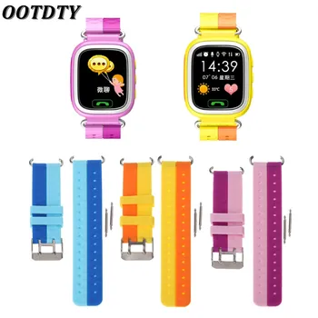 

OOTDTY Silicone Wrist Watch Band Bracelet For Children GPS Smart Watch Series 1 2 Strap