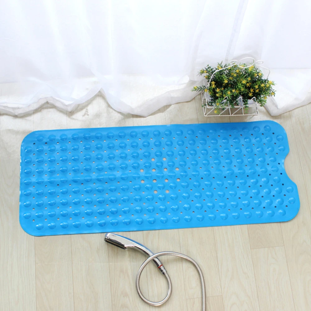 40 * 100cm PVC Non Slip Bathtub Mat Kids Quick Drainage Mildew