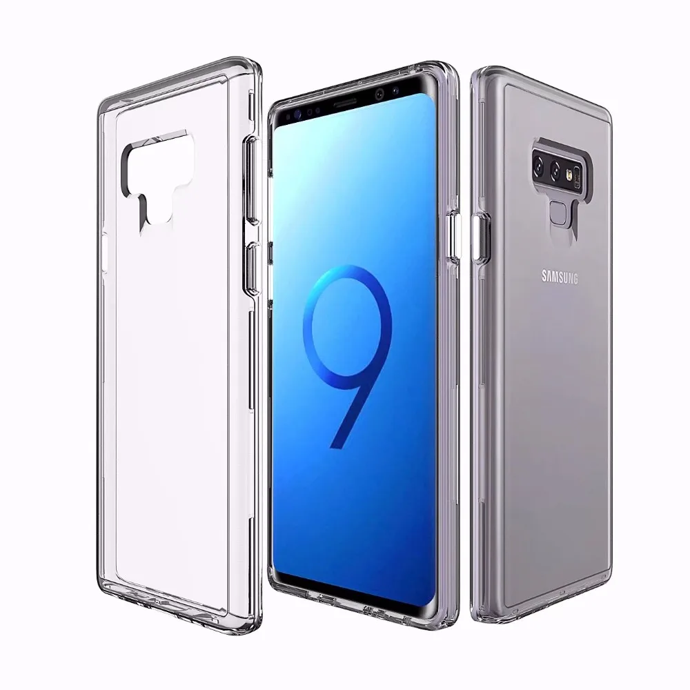 

360 Full Cover Armor Case For Samsung Galaxy Note 9 S9 Plus S8 S7 Edge Clear Soft Silicon Bumper J5 J7 A5 2017 Shockproof Case