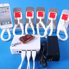 Противоугонная система сигнализации мобильный телефон розничный магазин дисплей безопасности с зарядкой и держателем мобильного телефона стенд