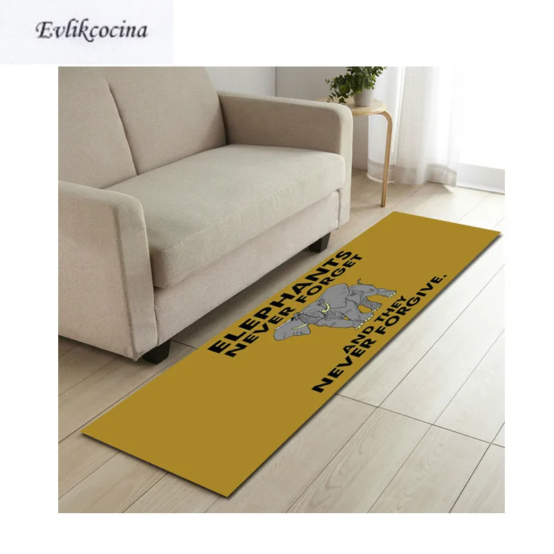 

Free Shipping Cartoon Elephant Tapis Salon Absorbent Bath Mat Area Rug for Living Room Bedroom Floor Carpet Tapete Infantil