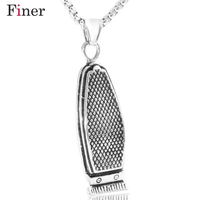Valily Jewelry для мужчин Парикмахерская ожерелье из нержавеющей стали модные Бритва