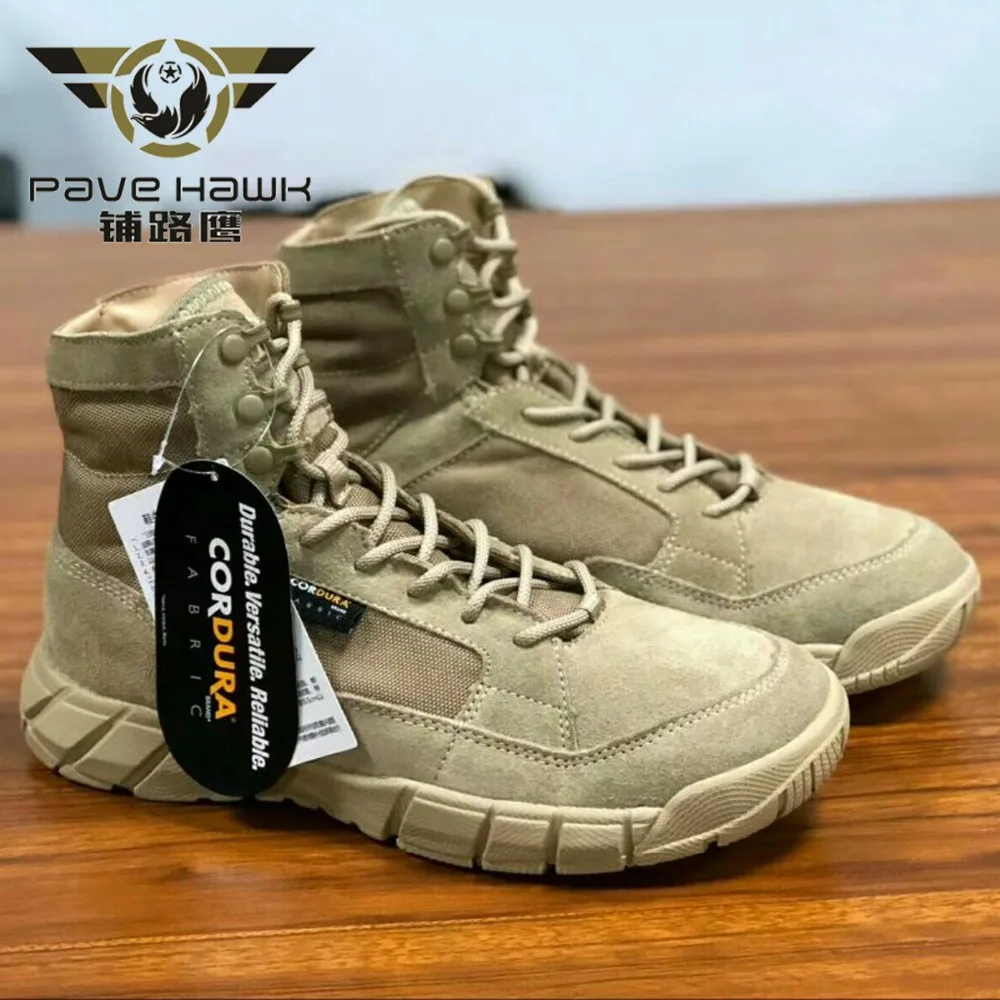  Sneakers Men Army Military Tactical Boots 208 Waterproof Breathable Lightweight Outdoor Sport Climb
