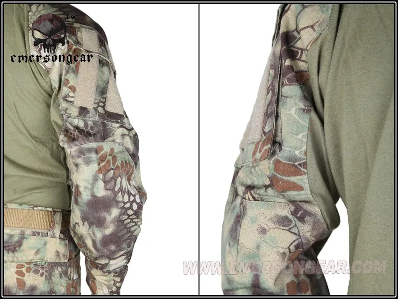 Emersong G3 боевая рубашка охотничий страйкбол тактическая одежда военная камуфляжная футболка EM8593 MR