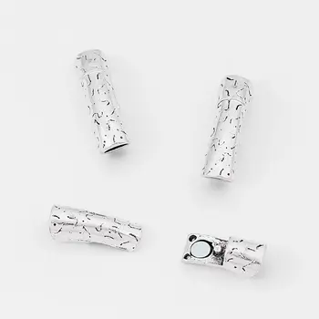 

5Sets Long Bracelet Magnetic Clasp Carve Small Crack For 6mm Round Leather Cord DIY Jewellery Makings Findings