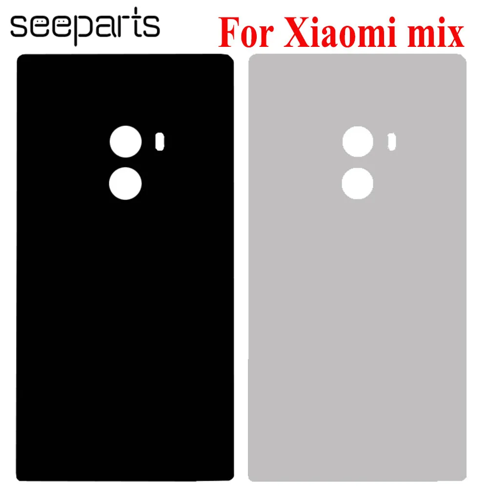 For XiaoMi Mi Mix Back Cover Case Battery housing Replacement Parts 6.4&quot MIX Cover|Корпусы и рамки для мобильных