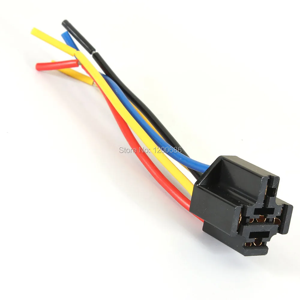 Предварительно проводной 5 контактный релейный монтажный разъем|5 pin relay|pin relaysrelay
