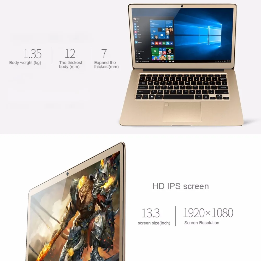 Original ONDA Xiaoma 31 Laptop 13.3 inch 4GB RAM 64GB ROM Windows 10 Intel Pentium N4200 Quad Core 2.5GHz Dual Band WiFi Original ONDA Xiaoma 31 Laptop 13.3 inch 4GB RAM 64GB ROM Windows 10 Intel Pentium N4200 Quad Core 2.5GHz Dual Band WiFi