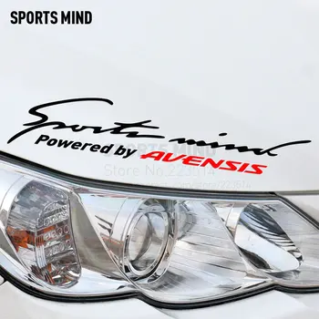 

Sports Mind Car Decoration Car Sticker Decal Car Styling Exterior Accessories For Toyota Avensis t25 t27 t22 Car Accessories