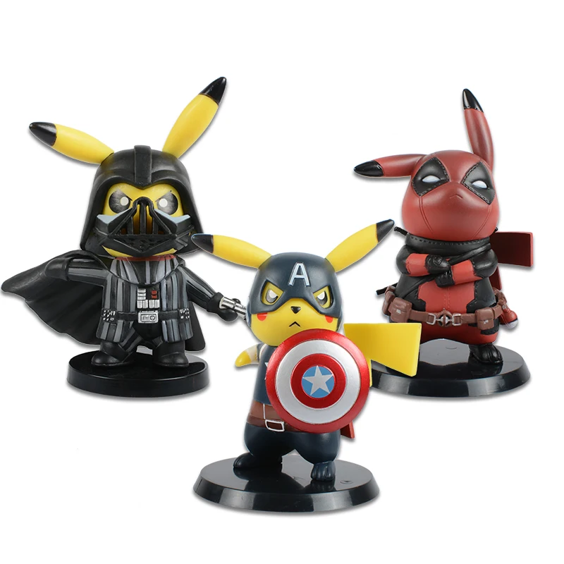 Millennialland 買取 デッドプールキャプテンアメリカダース ベイダーピカチュウコスプレ Pvc フィギュアコレクタブルモデル玩具小型 8 5 11 センチ 3 スタイル オンラ イン 価格 Millennialland 買取 デッドプールキャプテンアメリカダース ベイダーピカチュウコスプレ Pvc フィギュアコレクタブルモデル玩具小型 8 5 11 センチ 3 スタイル オンラ イン 価格